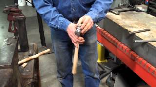 Farrier Hammer Handle Replacement [upl. by Nyliac]