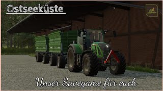 LS22 Ostseeküste Unser Savegame für euch zum Download [upl. by Jew]