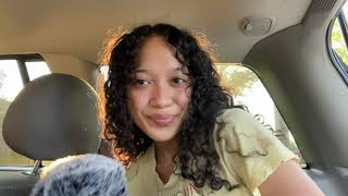 Asmr in my car Tapping and scratching in my jeep 🚙  kind of chaotic lol [upl. by Assanav]