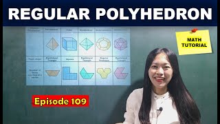 REGULAR POLYHEDRON  MATH TUTORIAL [upl. by Dauf]