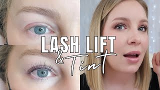 I HAD A LASH LIFT  Before amp After [upl. by Asira]