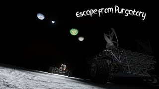 Space Engineers Gameplay  Escape from Purgatory 4 Unable to capture a crashed ship dang it [upl. by Rise]