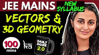 JEE 2025 VECTORS  ALL PYQs for JEE MAINS JAN amp APR 2023  EASIEST SOLUTIONS  NEHA AGRAWAL [upl. by Enywad749]