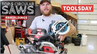 Top 5 Cordless Circular Saws Toolsday [upl. by Nipahc]