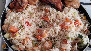 coconutfriedricecoconutricerecipecoconut fried ricehow to cook coconut fried rice [upl. by Onaicilef]