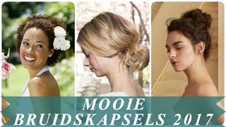 Mooie bruidskapsels 2017 [upl. by Gawen]