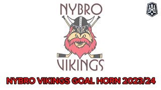 Nybro Vikings Goal Horn 202324 [upl. by Sculley]