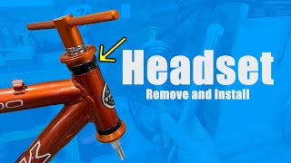 How To Remove and Install a Bike Headset [upl. by Fiora655]