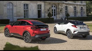 Citroen C4 VS Toyota CHR 2020 Comparison [upl. by Ulu680]