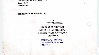 tangazo la Ajira leo Utumishi tamisemi Ajira Mpya nafasi za kazi [upl. by Sherfield]