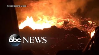 23 injured as lava bomb hits tour boat in Hawaii [upl. by Leirum]