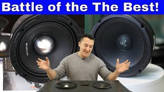 Orion Mid Range Bass XPM654MBF VS Deaf Bonce Arnold APM60A v2 car audio 65 MidRange Speakers Test [upl. by Acireed]