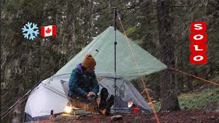 4K Sleet Falling on my Tarp All NightASMRMountain Laurel Design UL def Tarp142g [upl. by Gert]