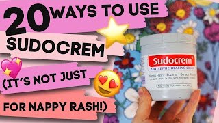 20 ways to use Sudocrem  from nappy rash to chub rub eczema acne [upl. by Nagap]