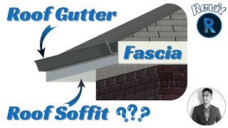 Roof Soffit Fascia amp Gutter Revit [upl. by Easton545]