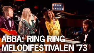 ABBA Ring Ring  Live at Melodifestivalen 1973 Eurovision Rare Unreleased [upl. by Emmalyn734]