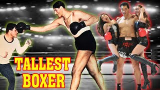 Top 10 Tallest Boxers In The World [upl. by Notgnirra]