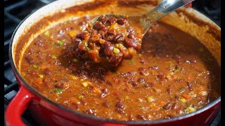 The Ultimate Stewed Red Kidney Beans  CaribbeanPotcom [upl. by Nnail325]