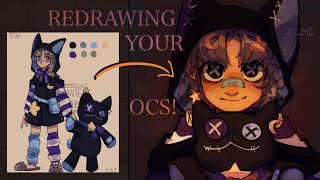 REDRAWING YOUR OCS ✨ [upl. by Bocock860]