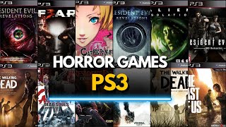 TOP 40 BEST HORROR GAMES ON PS3 YOU NEED TO PLAY [upl. by Aicirtam]