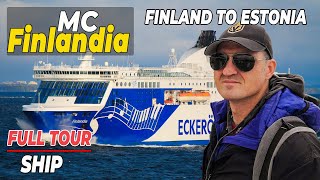 Cheapest Ferry From Helsinki to Tallinn  MS Finlandia [upl. by Assital]