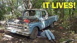 Abandoned F250 Revival First Start in 26 Years  Part 2 [upl. by Sherill]