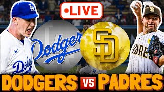 🔴 Los Angeles Dodgers vs San Diego Padres  Post Season MLB  LIVE Match 2024 [upl. by Ecienahs]