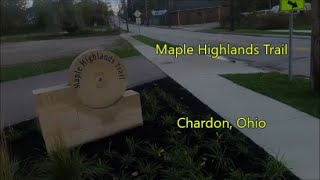 Maple Highlands Trail Chardon Ohio [upl. by Eda682]