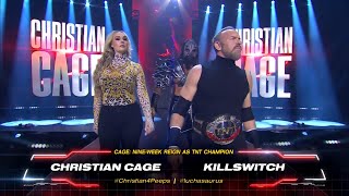 Christian Cage amp Killswitch Entrance  AEW Collision March 01 2024 [upl. by Mannie884]