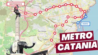 La seconda Metro più a sud dEuropa  Catania [upl. by Eneleahcim]