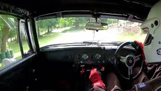 Prescott Hillclimb MG Midget 1500 onboard  July 24 [upl. by Inaoj733]