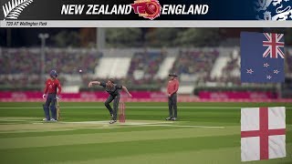 2nd T20 New Zealand Vs England Highlights  Full Match Prediction Cricket 19 1080p HD Ultra Graphics [upl. by Netty]