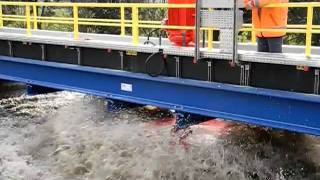 Surface aerators waste water treatment [upl. by Bogosian]