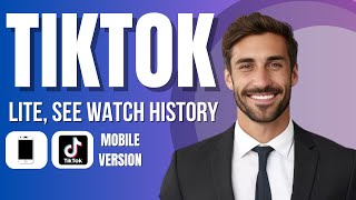 How To See Watch History On Tiktok Lite New Method [upl. by Lacagnia]