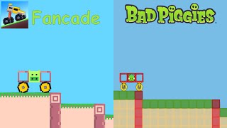 Bad Piggies vs Fancade Part 1 [upl. by Nirat9]