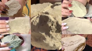 Turkestan clay big bites😋 by asmrchalko [upl. by Adekan]