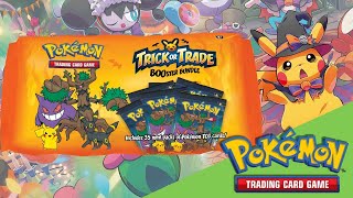 Pokémon TCG Trick or Trade BOOster bundle 2024 opening [upl. by Aihsatal]