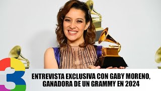 Entrevista exclusiva con Gaby Moreno ganadora de un Grammy en 2024 [upl. by Reidid]