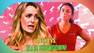 Below Deck Mediterranean Aesha Scotts Explosive Clash with Villain Ellie Dubaich [upl. by Ymrots461]