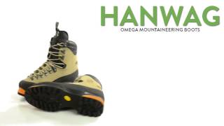 Hanwag Omega Mountaineering Boots  Waterproof Insulated For Men [upl. by Acinok]