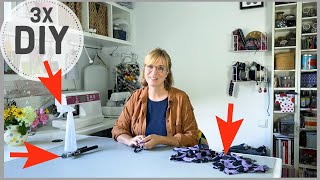 3x Nähen DIY oder upcycling [upl. by Nujra580]