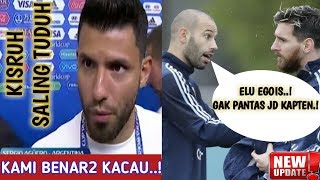 KISRUH PANAS Messi Aguero Sampaoli Jelang ARGENTINA VS NIGERIA [upl. by Kamaria]