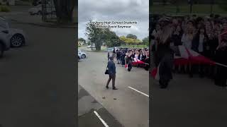 Impromptu Protest Haka by Freyberg High Expels Racist ACT Atlas Network Grifter Weasel David Seymour [upl. by Stephannie345]