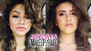 ZENDAYA MAKEUP AND HAIR [upl. by Naples]