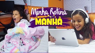 MINHA ROTINA DA MANHÃ EM DIA DE FOLGA [upl. by Nyliak]