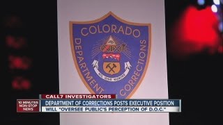 Colorado Department of Corrections hiring to fill new deputy executive director job [upl. by Sib]