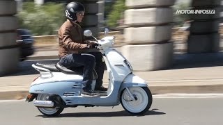 Essai scooter Peugeot Django 50 [upl. by Strong232]