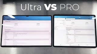 SAMSUNG Galaxy tab S8 ULTRA VS iPad PRO 129 Benchmarks Multitasking Screen amp Speakers TEST  ASMR [upl. by Socem53]