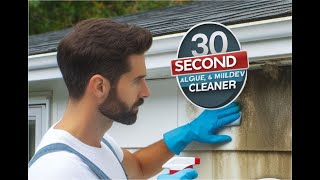 Revitalize Your Home Home Depot 30Second Algae Mold and Mildew Cleaner Tutorial [upl. by Allak619]