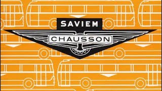 Les autocars et autobus CHAUSSON 1942  1959  SAVIEM 1964  1968  S45  S53  bus SC10 [upl. by Ahsitnauq]